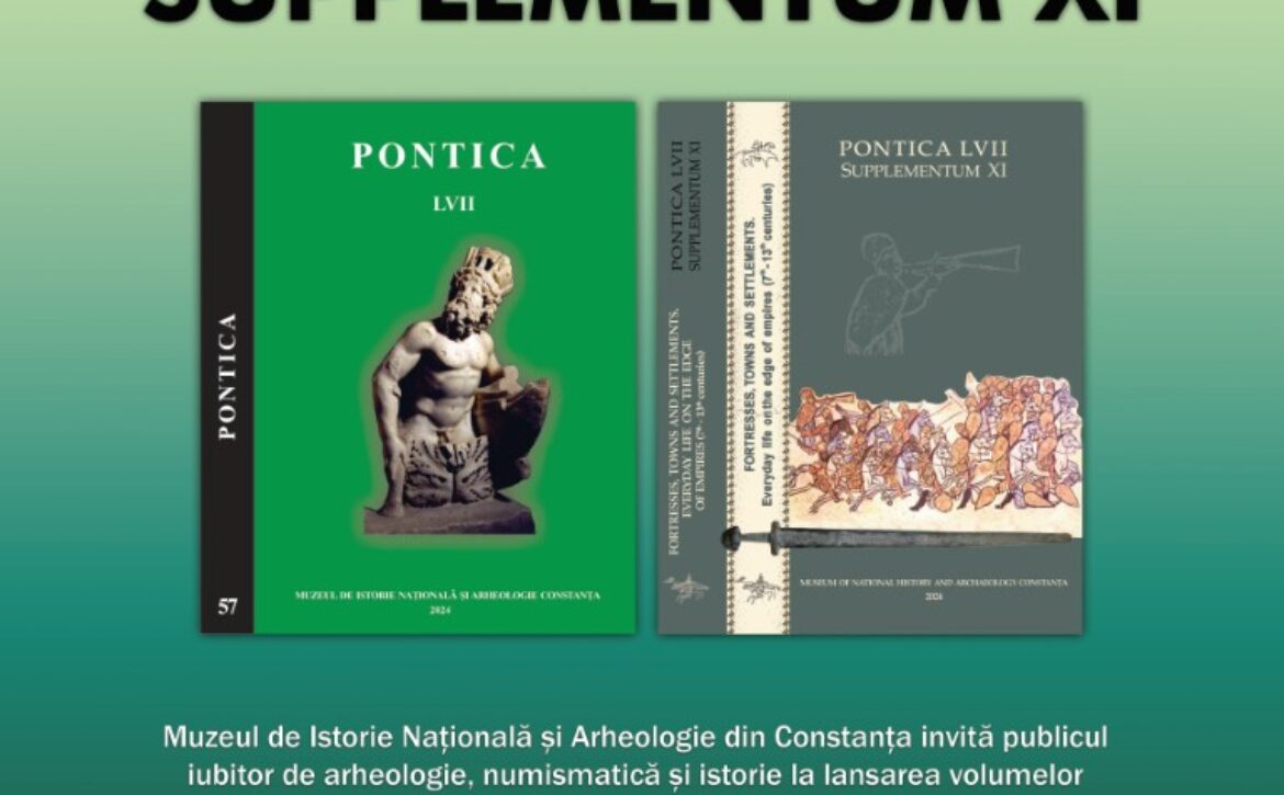 Afis lansare Pontica si Supplementum web