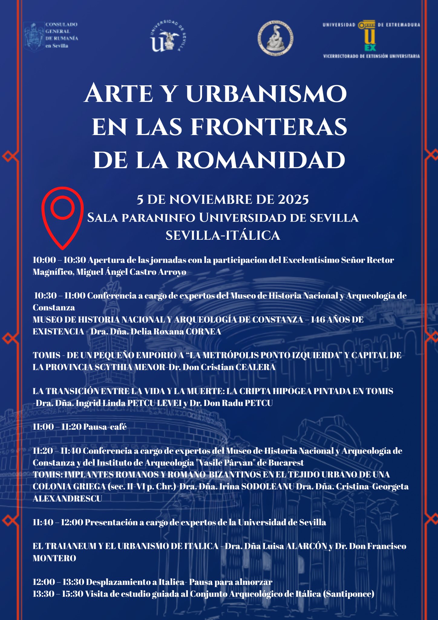 afis arta si urbanism in frontierele romanitatii 2