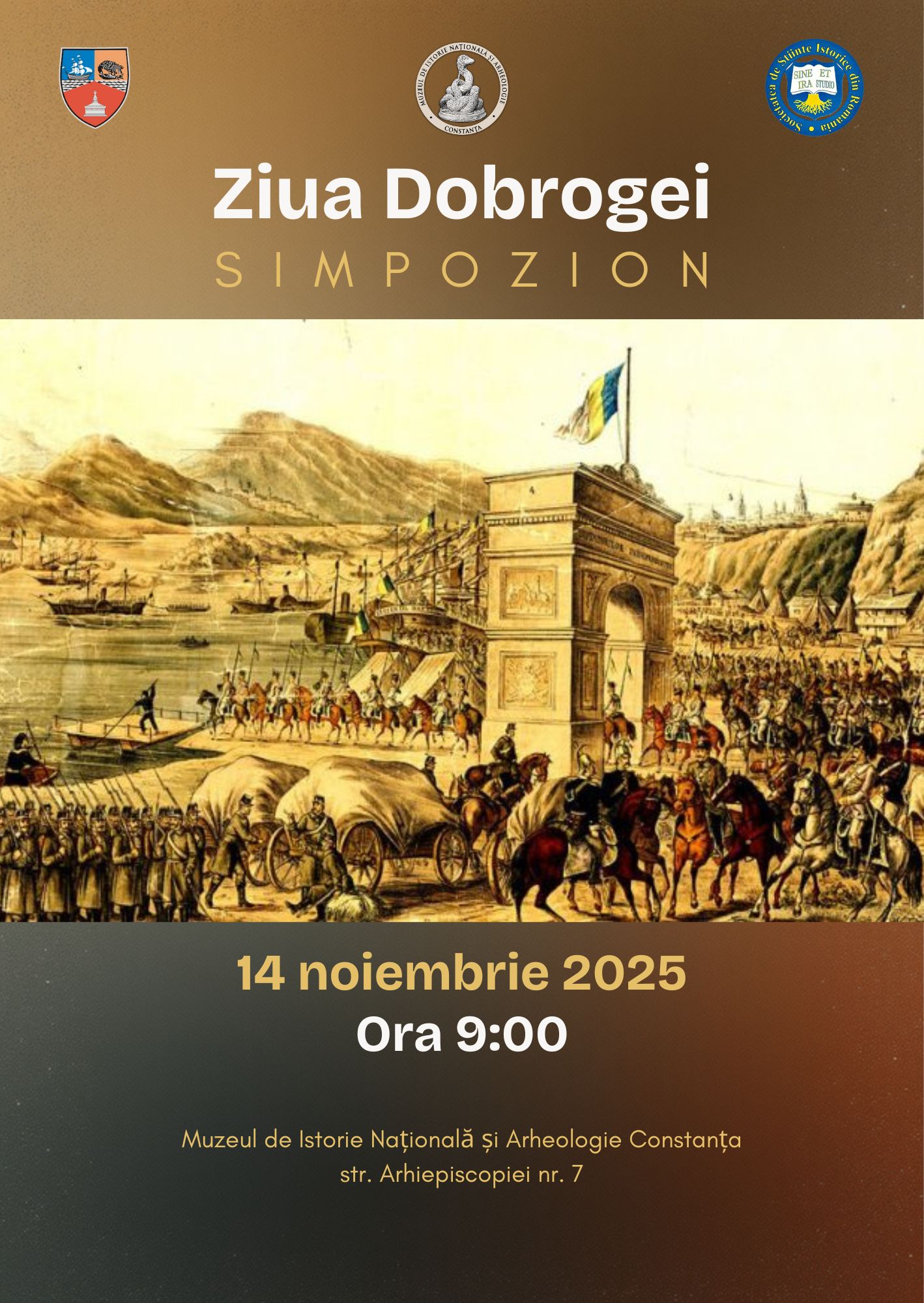 afis simpozion ziua dobrogei
