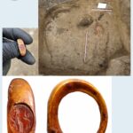 Exponatul lunii februarie 2025 - Un inel de aur cu gemă gravată, descoperit recent în necropola Tomis-ului