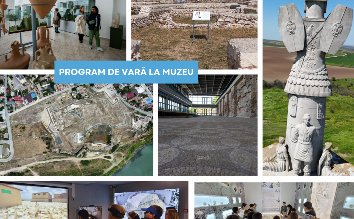 program de vara la muzeu colaj