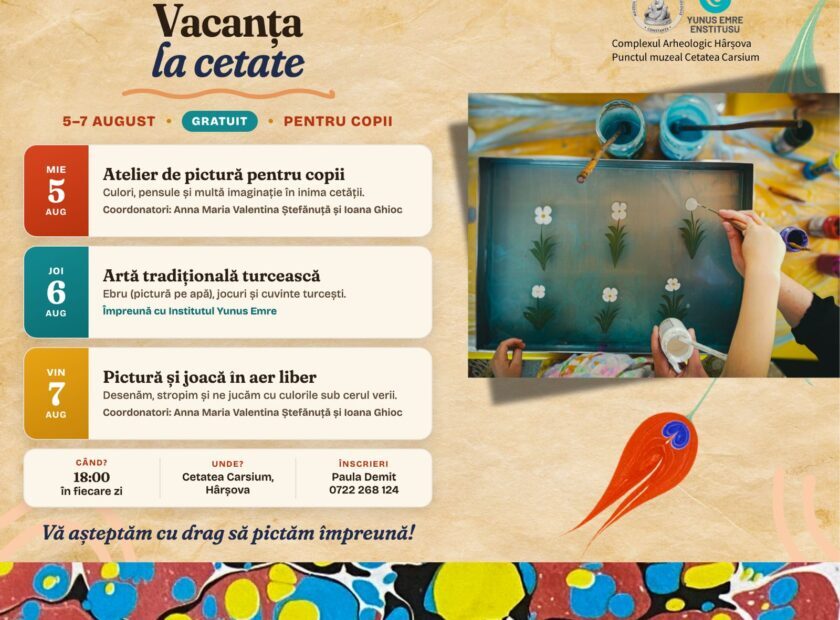 vacanta la cetate afis