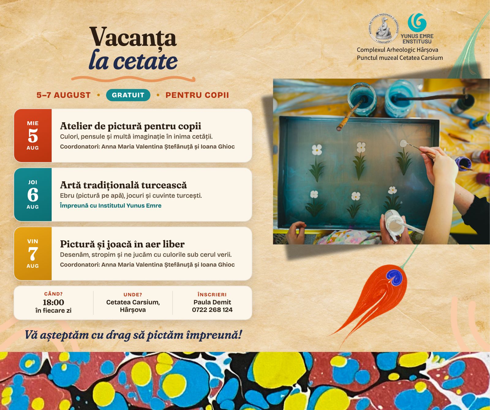vacanta la cetate afis