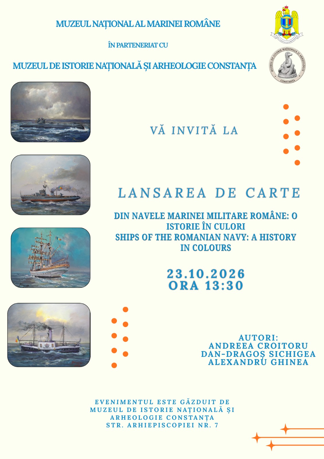 afis lansare carte